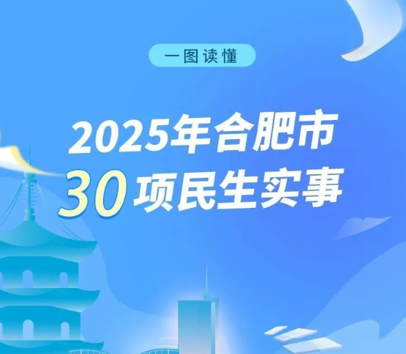 与你有关 合肥发布30项民生实事