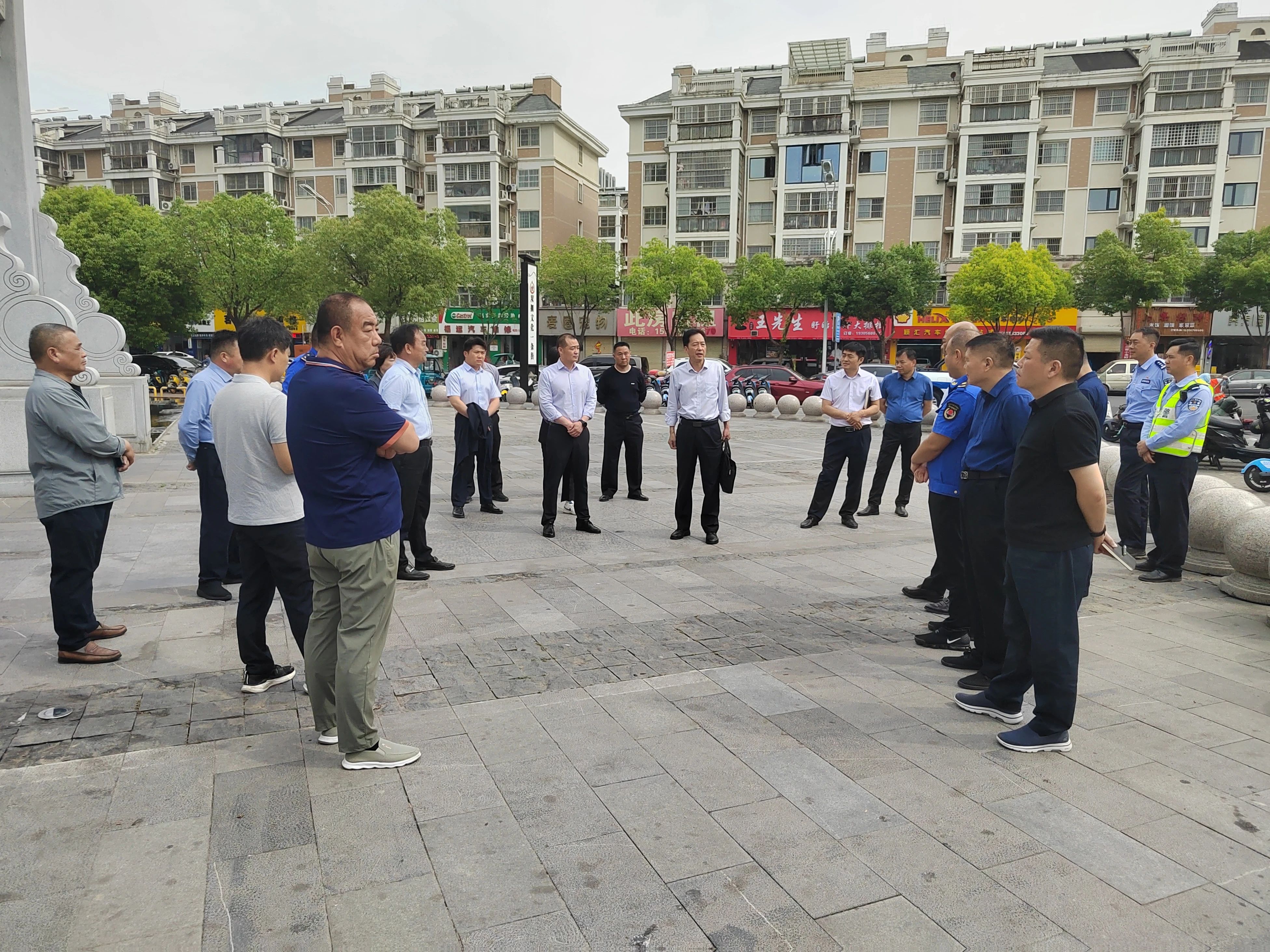 市城市管理局召开清河宋街市容环境整治会商会
