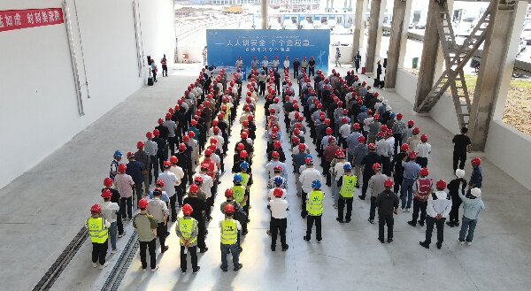 合肥市管建设工程2025年“安全生产月”启动仪式暨现场观摩活动举行